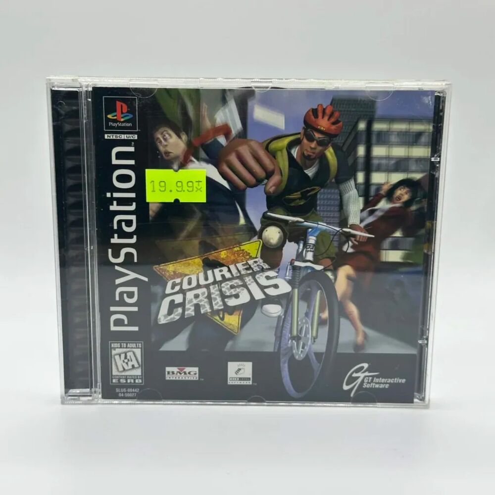 Courier Crisis (Sony PlayStation 1, 1997) CIB